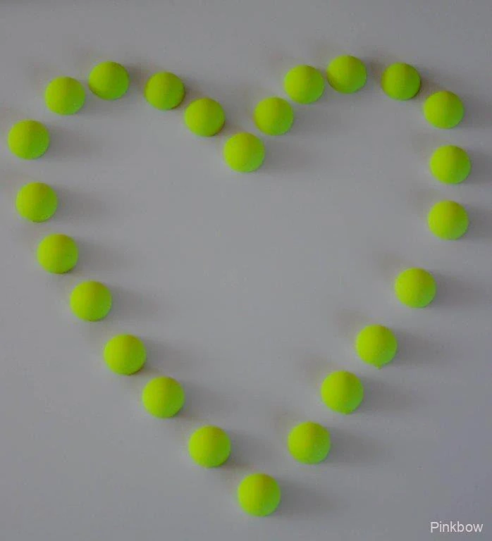 Neonově žluté půlperly 8 mm