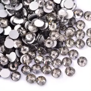 Nalepovací kamínky černé Black Diamond 4mm