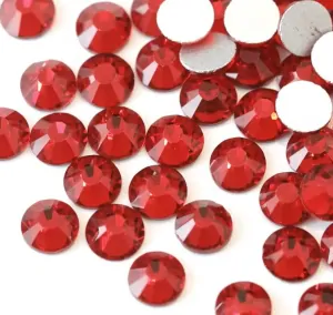 Nalepovací kamínky vínové - dark siam 4mm