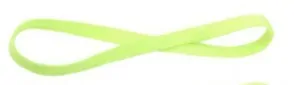 Neonově zelená sportovní čelenka s protiskluzovou páskou