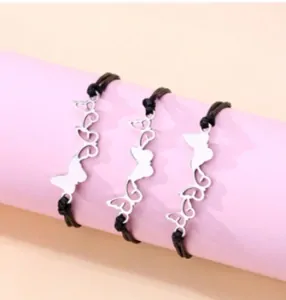 BFF náramky 3 motýli