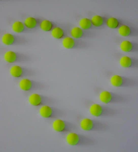 Neonově žluté půlperly 10 mm