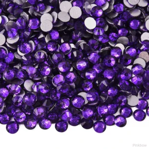 Nalepovací kamínky tmavě fialové Heliotrope 4,8mm