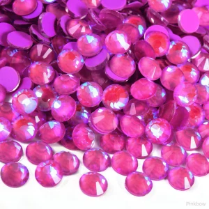 Nalepovací kamínky zářivý ametyst s duhovými odlesky 4mm