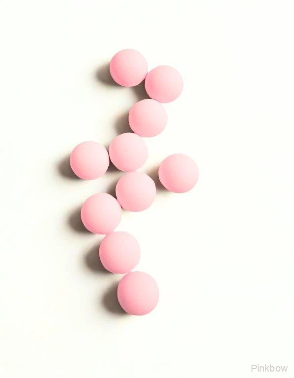 Světle růžové půlperly 8 mm