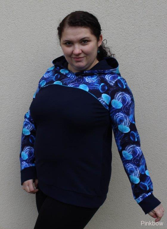 Bavlněný úplet medúzy